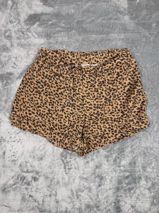 aerie Pants - Aerie Leopard Print Elastic Waist Flowy Shorts with Pockets